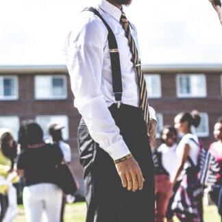 Calvin Klein Tapered Dress Pants